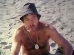 Awesome group sex on the beach with slim and lustful blonde women